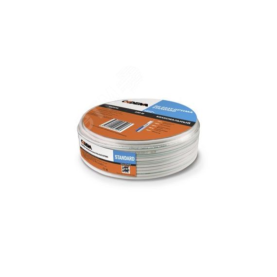 Кабель коаксиальный RG-6SAT-Optima standard CADENA белый Cadena RG-6SAT-Optblue