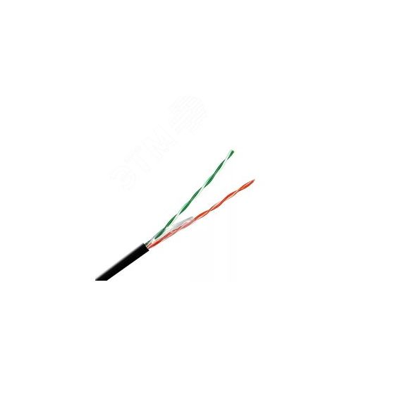 Витая пара UTP 2 пары AWG 24 категория 5е внешняя Cu Light SkyNet UTP 2x2x24AWG out/Cu.