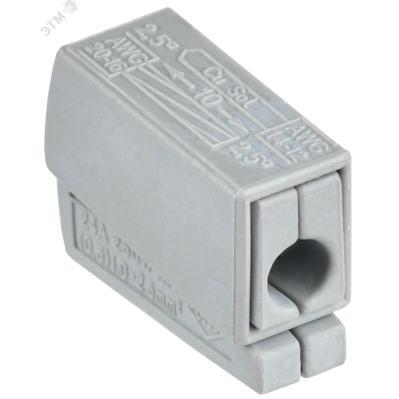 Клемма строительно-монтажная СМК 224-101 GENERICA IEK UKZ50-101-100-G