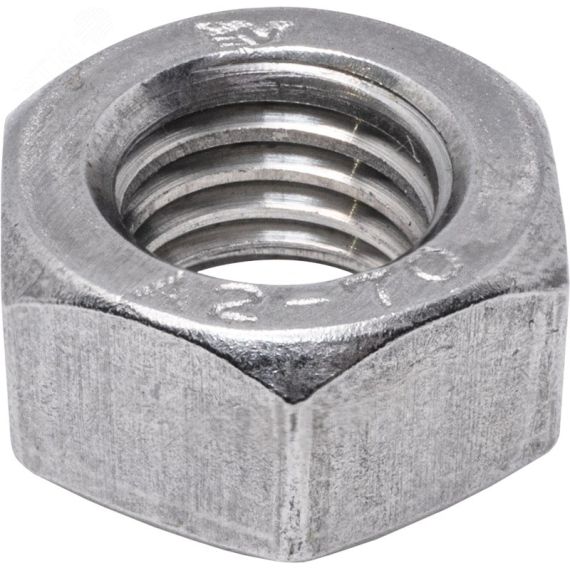 Гайка шестигранная DIN 934 M10 A2 КМП А2 934 М10/200