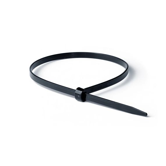 Хомут P6.6 с двойным замком, белый, 4,5x250