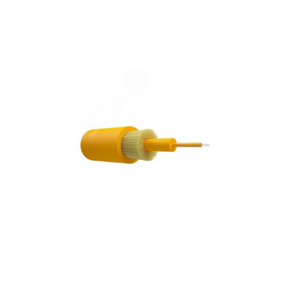Кабель оптический duplex. G.652.D. 3.0mm. LSZH. жёлтый NTSS NTSS-FOC-SPC-G.652.Dх1-3.0-LSZH-YL