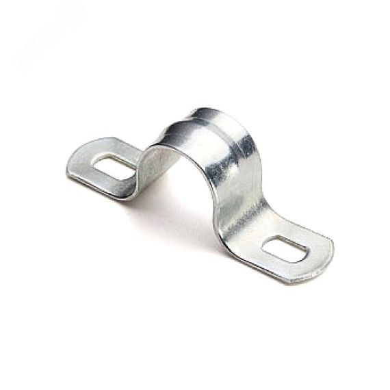 Скоба металлическая двухлапковая d8-9мм (10шт.) PROxima EKF sm-2-8-9-r