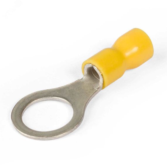 Наконечник кабельный кольцевой изолированный НКИ 6.0-8 серия EasyFix КВТ 90898