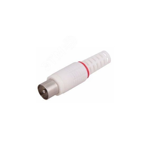 Разъем штекер TV без пайки белый PROCONNECT REXANT 05-2041-2