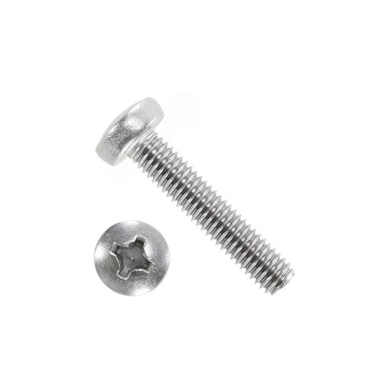 Винт с полукруглой головкой, шлиц крест ДИН 7985 А2 M 4X14 PH BEST-Крепёж D00798500A01040014FP