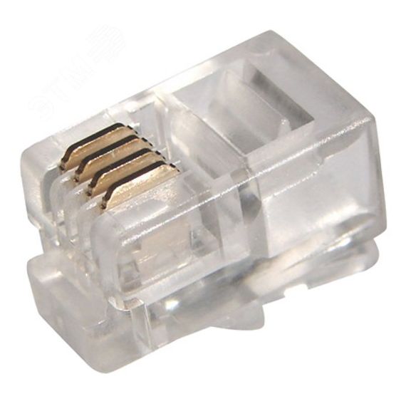 Разъем телефонный RJ-9(4P4C), REXANT 05-1001