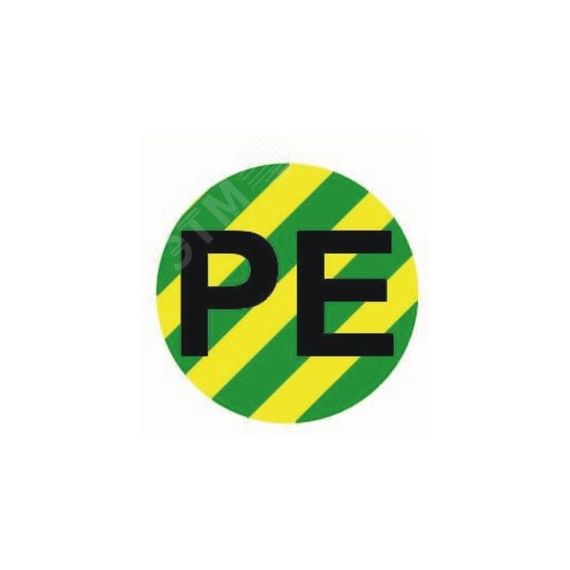 Наклейка 'PE' d=20мм PROxima EKF an-2-07-1