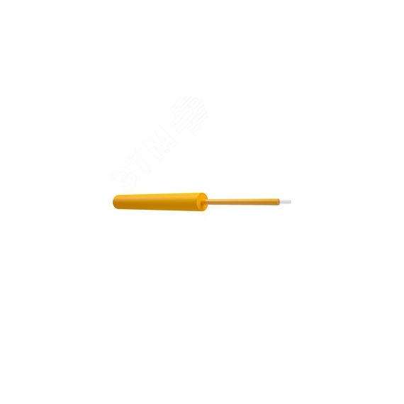 Кабель оптический simplex. G.652.D. 0.9mm. LSZH. жёлтый NTSS NTSS-FOC-SPC-G.652.Dх1-0.9-LSZH-YL