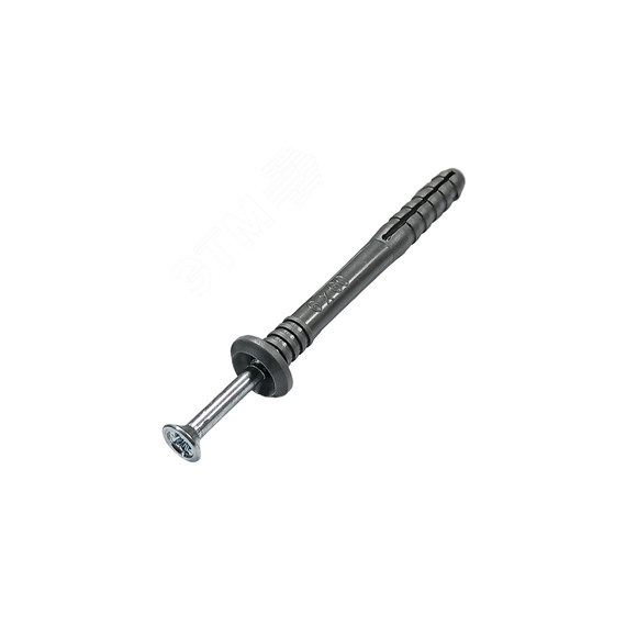 Дюбель-гвоздь 6х60 грибовидный бортик полипропилен1000шт Руфкомплект 312644