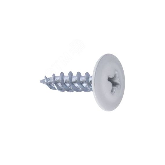 Саморез 4,2x16 с прессшайбой, острый, цинк RAL 9003 Белый (1000 шт/уп) Промрукав Промрукав PR08.9306