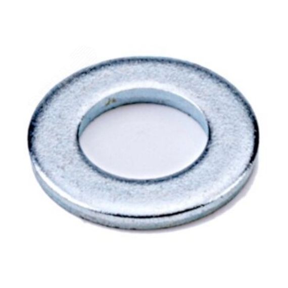 Шайба DIN 125 М3 плоская покрытие цинк Крепдил DIN125-3