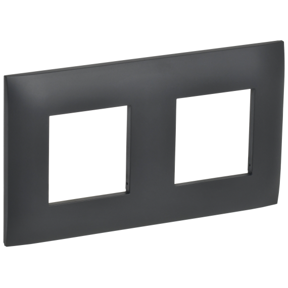 SKANDY Рамка 2-местная SK-F02T титан IEK