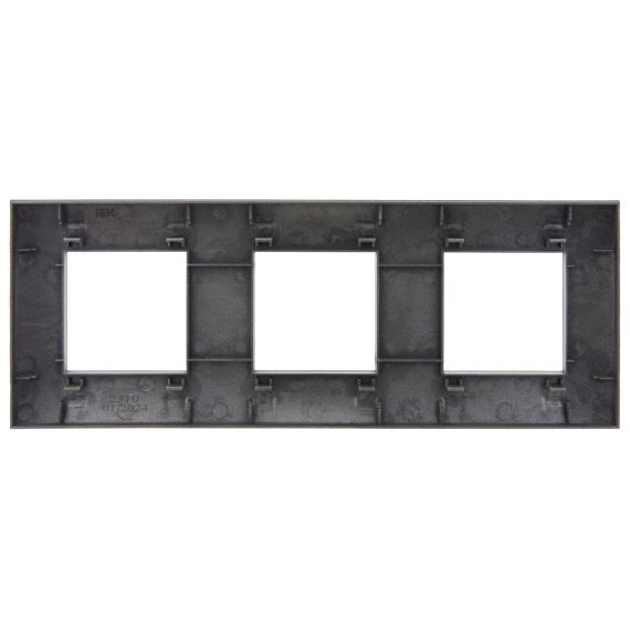 SKANDY Рамка 3-местная SK-F03Sh шампань IEK