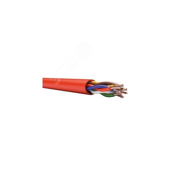 Кабель КПСВВнг(А)-LS 8x2x0.75 ТУ 3581-004-53930360-2010 красный ТЕХНО КПСВВ-LS 8x2x0,75