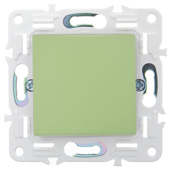 SKANDY Выключатель 1-клавишный 10А SK-V01G мятный IEK