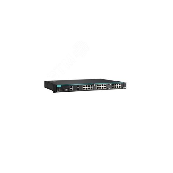Шасси коммутатора - до 26 портов, 2 x 10/100/1000BaseTX/SFP (Combo), 1 источник питания (110/220 В перем.) MOXA IKS-6726A-2GTXSFP-HV-T
