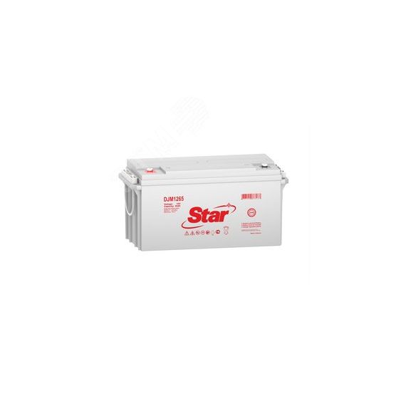 Аккумуляторная батарея DJM 12В 65Ач STAR STAR DJM1265 STAR