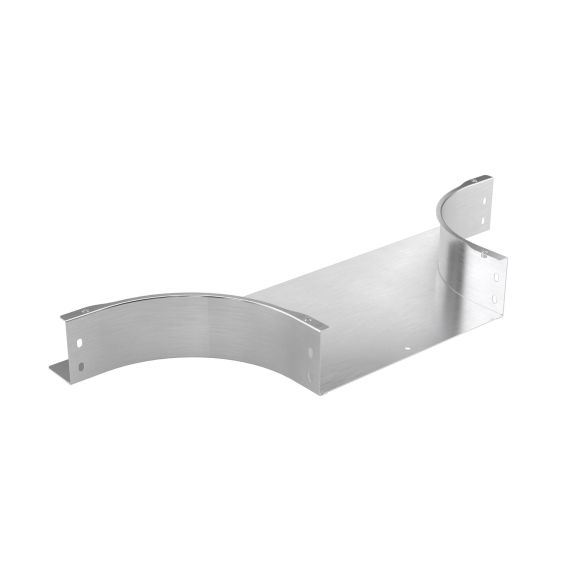 Ответвитель универсальный 100х150, 1,5 мм, алюминий, в комплекте с крепежными элементами и соединительными пластинами, необходимыми для монтажа