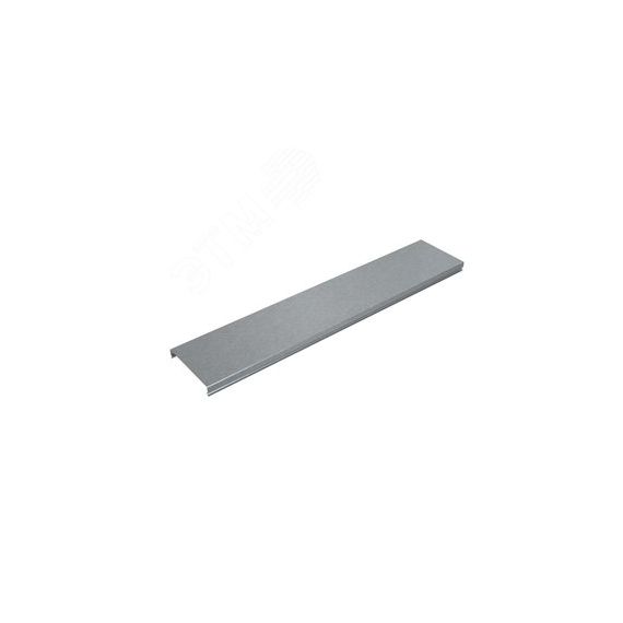 "Крышка лотка 400х0,8 L3000 мм ""ПЛЮС"" INOX316L" КМ-профиль PL10027
