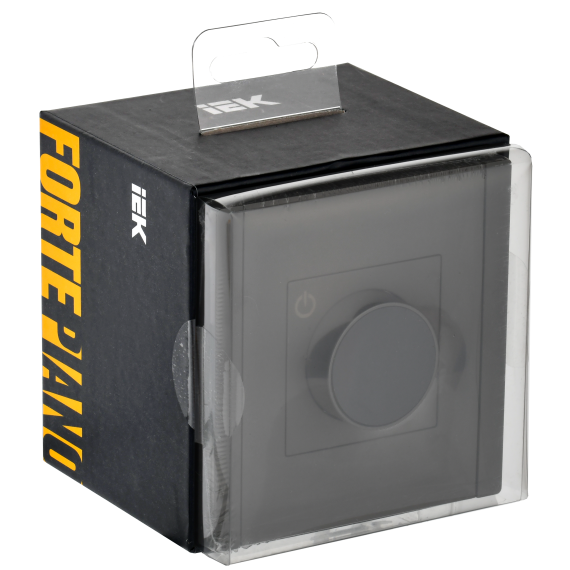 FORTE&PIANO Термостат электронный с индикацией FP352 серый IEK