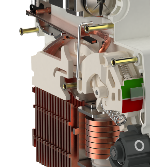 Контактная система выполнена из чистой меди - что обеспечивает высокую проводимость контактного соед