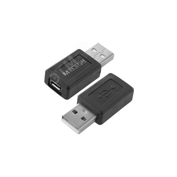 Переходник 33202К (USB-A папа - microUSB мама) МЕГЕОН к0000020111