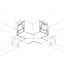 Угол PLS-LOCK-H25-L135 (с экраном MAT-L) (ARL, Металл) Arlight 026136