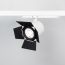 Бленда с посадочным кольцом LGD-NIKA-BDR-R100 (BK) (металл) Arlight 036005