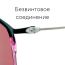 Черные солнцезащитные очки из титана с зелеными линзами