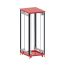 Крыша основание преперфорированные IT-CQE 800x600, RAL9005