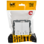 BRITE Выключатель 2-клавишный с индикацией для отелей 10А ВС10-2-9-БрАБ арктический белый IEK