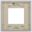 SKANDY Рамка 1-местная SK-F31S металл серебряный IEK