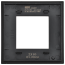 SKANDY Рамка 1-местная SK-F31Bl металл черный IEK