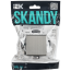 SKANDY Выключатель 1-клавишный перекрестный 10А SK-V03N металл никель IEK