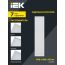 PRO Панель светодиодная ДВО 1032 36Вт 4000К Ra>90 IP40 1195х180мм опал IEK
