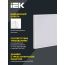 PRO Панель светодиодная ДВО 1042 60Вт 4000К Ra>90 IP40 1195х595мм опал IEK
