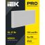 PRO Панель светодиодная ДВО 1072 18Вт 4000К Ra>90 IP40 595х295мм микропризма IEK