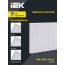 PRO Панель светодиодная ДВО 1042 60Вт 4000К Ra>90 IP40 1195х595мм опал IEK