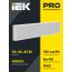 PRO Панель светодиодная ДВО 1032 36Вт 4000К Ra>90 IP40 1195х180мм призма IEK
