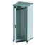 Разобранный 19&quot; IT-CQE 42U 600х2000х800, двери стекло + сплошная, RAL7011/7035