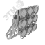 Светильник светодиодный ДПП-640Вт 5000К AirQub Sport DMX-RDM 60 град. Вартон V1-P1-703X3-04R07-6564050