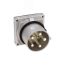 Вилка встраиваемая 250A/400V/3P+E/IP67 INPIN CA750011