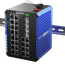 Коммутатор промышленный неуправляемый U-4GX/SFP-24GTP, 4 порта 1000Base-X SFP, 24 порта 10/100/1000Base-T(X) RJ45 c PoE, монтаж на динрейку TSX EKF EKF TSX-U-4GX/SFP-24GTP