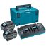 Набор PSK (BL4050F*2+DC40RB*1+TYPE3 CPC) Makita 191U18-9