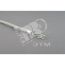Витая пара экранированная U/FTP категория 6 4 пары (23 AWG) одножильный (solid) каждая пара в фольге LSZH нг(С)-HF температура от -20C до +60C серый ( Hyperline 47958