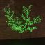 Дерево светодиодное Сакура, высота 1,5 м, крона 1,8 м, зелёные светодиоды, IP 65, понижающий трансформатор в комплекте Neon-Night 531-104
