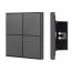 INTELLIGENT ARLIGHT Кнопочная панель KNX-304-23-IN Black (BUS, Frame) (IARL, IP20 Металл, 2 года) Arlight 039667