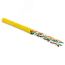 Кабель витая пара UUTP4-C5E-P24-IN-LSZH-YL-305 (305 м) неэкран U/UTP Hyperline UUTP4-C5E-P24-IN-LSZH-Y