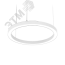 Светильник светодиодный ДСО-40Вт 3000К Enso белый Вартон V1-R0-00526-30000-2004030